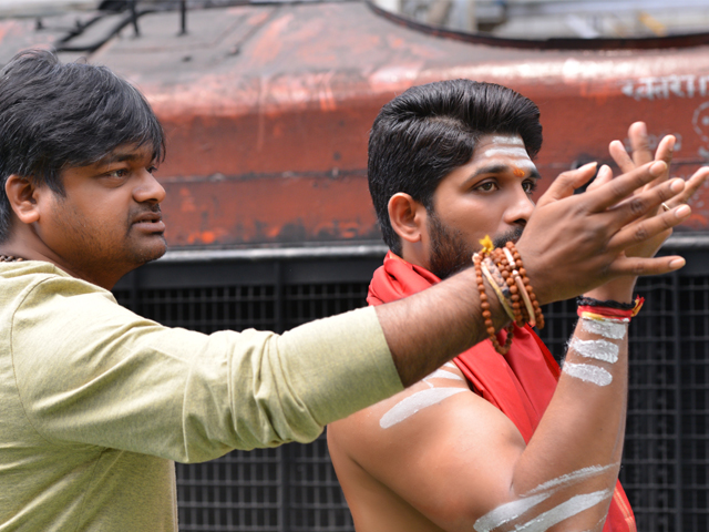 Duvvada Jagannadham Working Photos